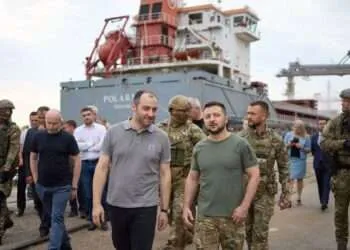 Ukraine Ready for First Grain Shipment After Russia Deal 1 President Zelensky made an unannounced appearance in Odesa amid optimism about the first shipment