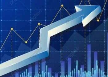 Ghana Stock Exchange Creeps Higher As Financial Index Maintains Positive Momentum 9 pngtree business rising stock market background picture image 1349338 e1661936344377