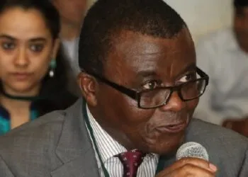 Former UN Senior Governance Advisor, Prof Baffuor Agyeman-Duah.