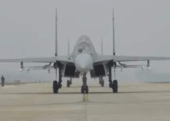 China Criticizes Lai’s U.S Stopovers, Launches Military Drills Around Taiwan 1 A Chinese air force video still released on Saturday shows an aircraft taking part in military drills around Taiwan.