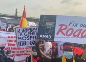 #OccupyJulorBiHouse Protest To Come Off Despite Police Court Order 7 demo 1 750x375 1