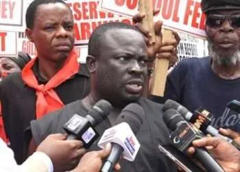 Aggrieved Customers of Gold Coast Fund Management Demand Immediate Payment From Finance Ministry 5 Convener of the Aggrieved Customers of Gold Coast Fund Management, Charles Nyame.