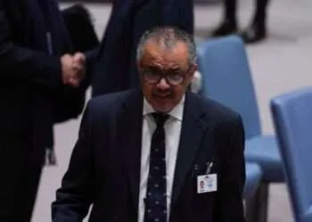 WHO Director General, Tedros Adhanom Ghebreyesus.