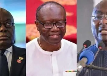 Minority's Reaction To The Triumvirate's Sign-Off  Nana Addo (President), Ken Ofori Atta (Finance Minister), Bawumia (Head Of Economic Management Team)