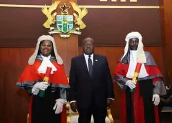 Nana Akufo-Addo Reports on Enhancing Access to Justice and the Judicial Process 5 Nana Addo
