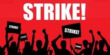 TEWU goes on strike