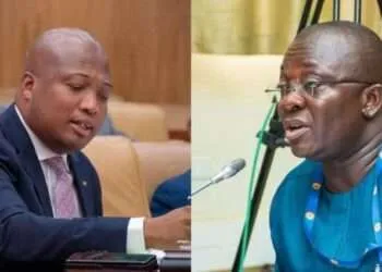 Acheampong's Focus On SSNIT Hotels Slammed As ‘Misguided Priorities’ 1 Samuel Okudzeto Ablakwa, Bryan Acheampong