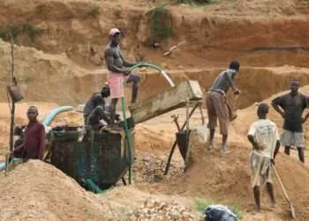 Dr. Bawumia Pledges To Establish Bank For Miners 10 galamsey in Ghana