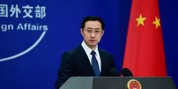 Chinese Foreign Ministry Spokesman, Lin Jian.