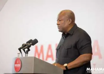 Fitch Solutions Forecasts NDC Victory on December 7 General Elections 10 Former President John Dramani Mahama, NDC Flagbearer