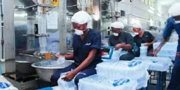 Water producers Sachet water factory