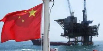 china oil rig