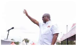 Mahama Concludes Upper East Campaign, Outlines Plans to Spearhead Development 7 Former President John Dramani Mahama, National Democratic Congress flagbearer
