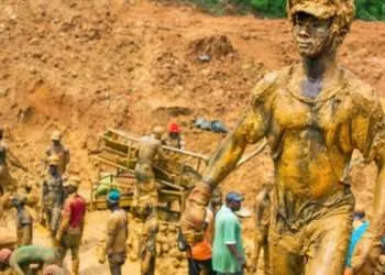 Galamsey Fight: Action or Political Rhetoric? 4 A Forest destroyed by the activities of illegal mining
