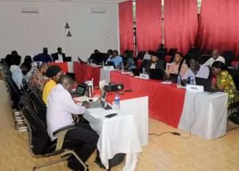 Ghana, Gambia Collaborate on ECOWAS Free Roaming 7 Participants at the meeting