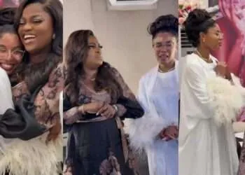 Funke Akindele and Nancy Isime