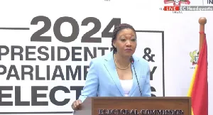 Mrs Jean Adukwei Mensah, EC Chairperson