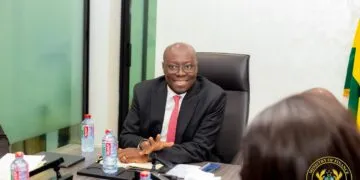 Dr Cassiel Ato Foorson, Ghana's Finance Minister