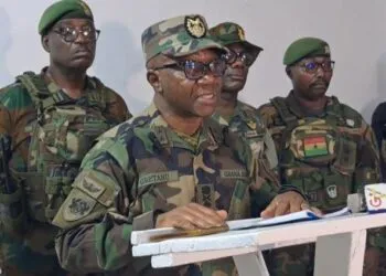 Major General Lawrence Kweku Gbetanu, Chief of Staff of the Ghana Armed Forces