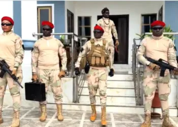 Lil Win’s Ibrahim Traoré Biopic Interrupted After Violent Invasion 4 Lil Win with his team