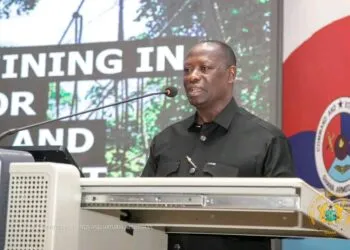 Ghana Launches rCOMSDEP Initiative to Reform Small-Scale Mining 9 Hon. Emmanuel Armah-Kofi Buah, Minister for Lands and Natural Resources