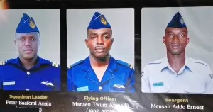 Helicopter Crash: President Mahama Promotes Three Fallen Military Officers 1 The Three Fallen Military Officers