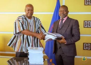 NDC Risks Betrayal if ORAL Fails – Kay Cudjoe Warns 1 President Mahama handingover ORAL Committee's findings to Attorney General and Minister for Justice Dr Dominic Ayine