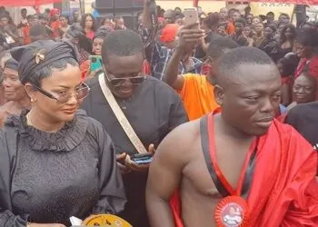Nana Ama McBrown and Osanju