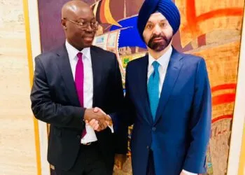 Ghana, World Bank Strengthen Partnership to Accelerate Development in Priority Sectors 3 Ghana’s Finance Minister, Dr. Cassiel Ato Forson, with Ajay Banga, President of the World Bank Group